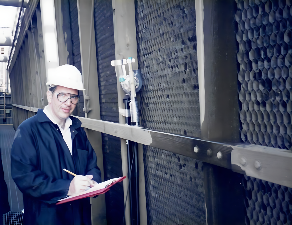 Mario Bellavance during a performance test